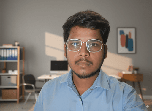 Profile portrait of a man in a grey shirt